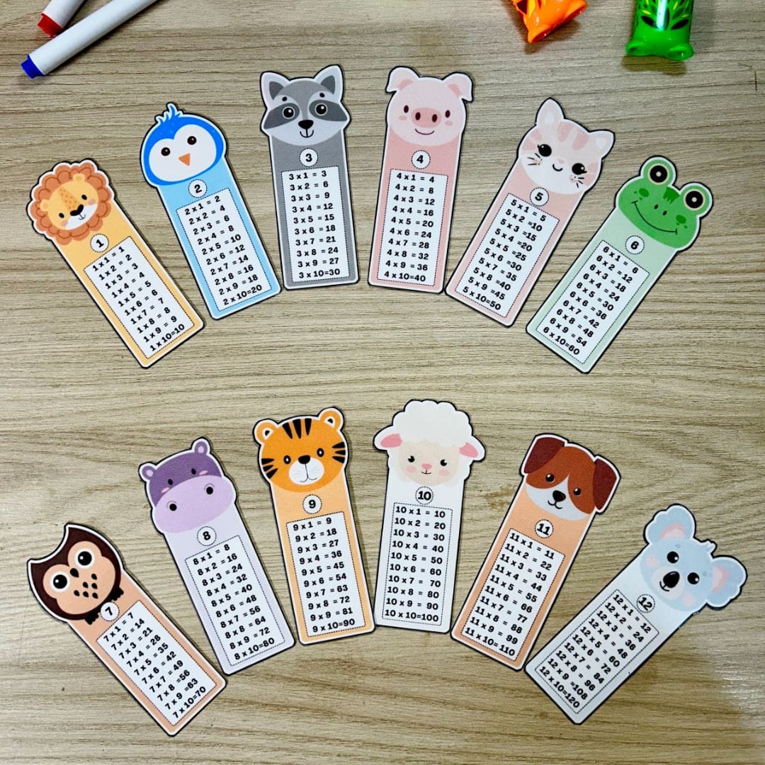 Tabuada dos Animais
