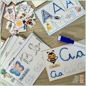 Tracejando as Letras