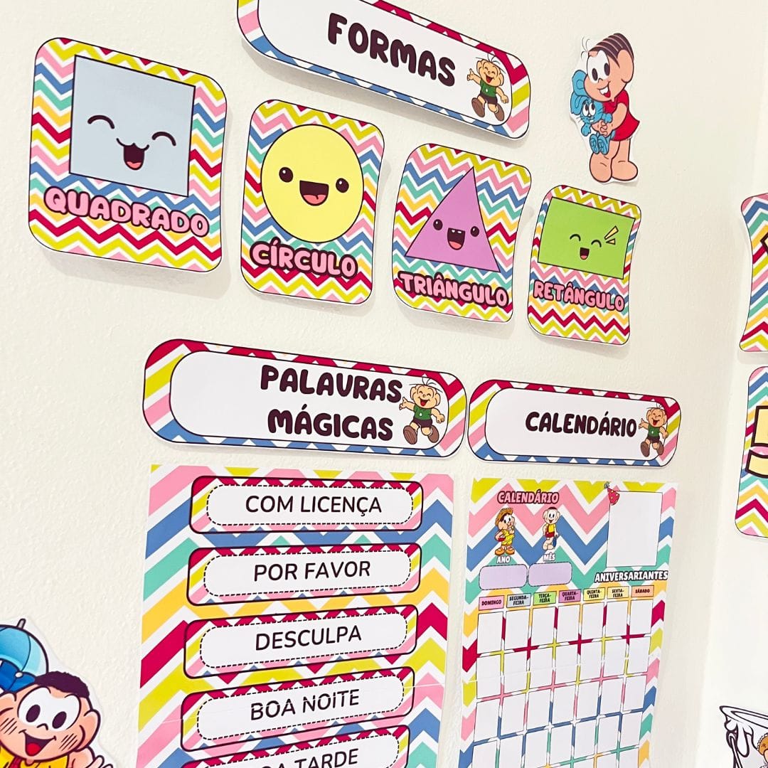 Kit Sala Turma da Mônica - Imagem 8
