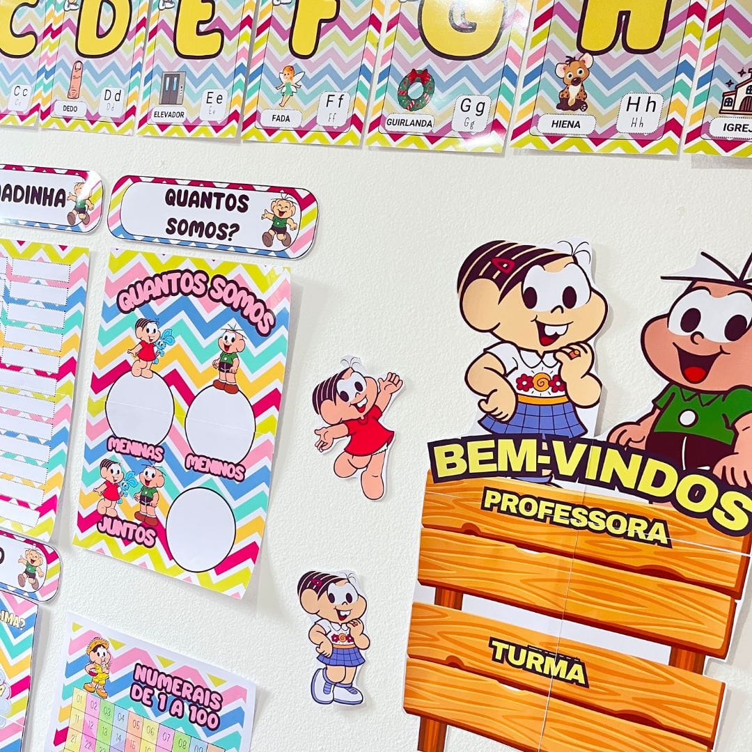Kit Sala Turma da Mônica - Imagem 10