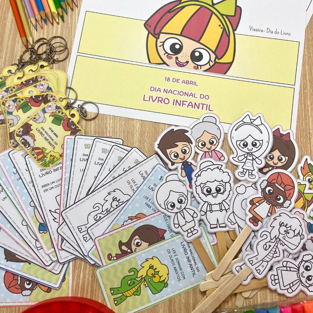 Kit Dia Nacional do Livro Infantil