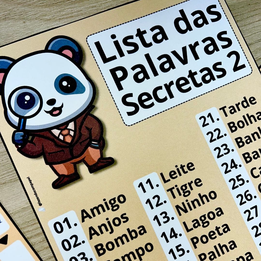 Combo 2 da Palavra Secreta - Imagem 6