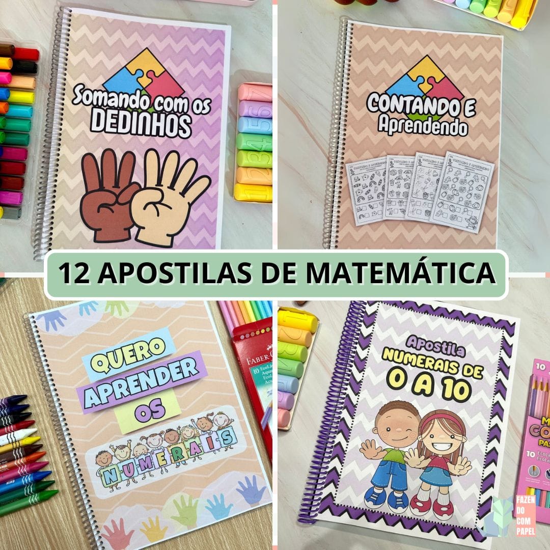 Pacote de Apostilas de Matemática - Imagem 2