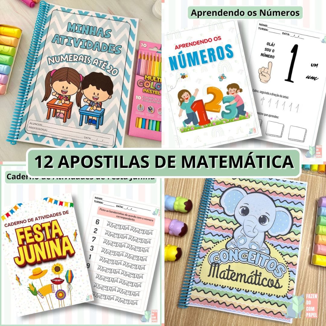 Pacote de Apostilas de Matemática - Imagem 3