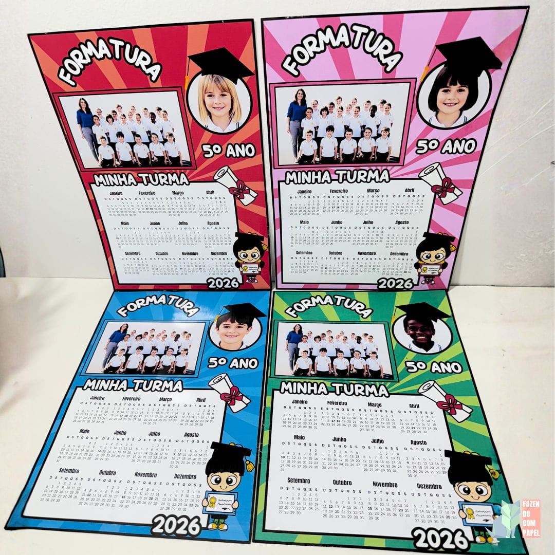Calendário Formatura 2026