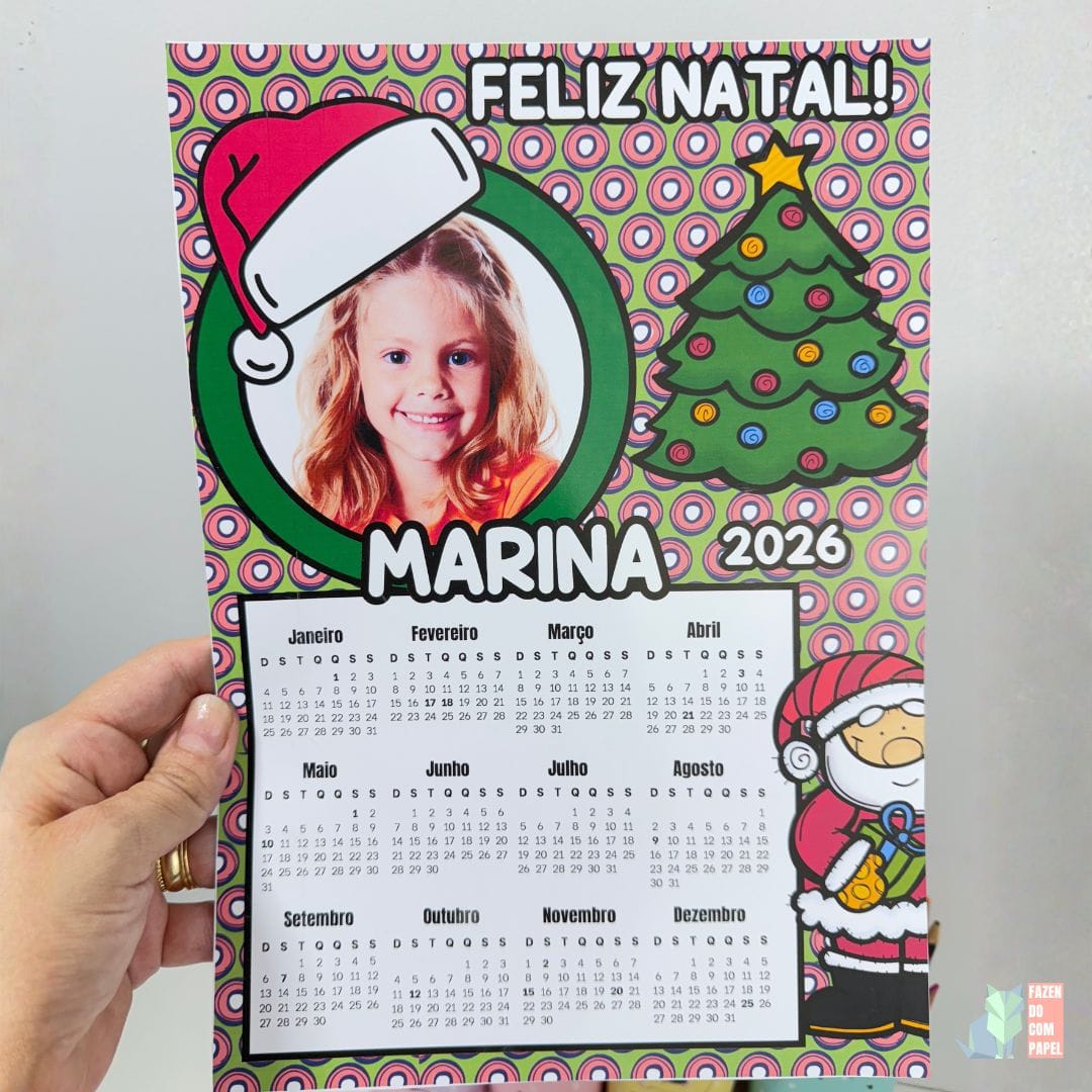 Calendários Natalinos 2026