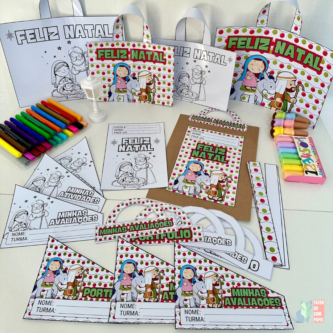 Kit Capas Natal Cristão