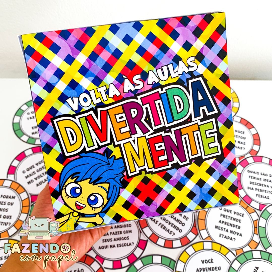 Dinâmica Volta às Aulas Divertidamente - Imagem 3