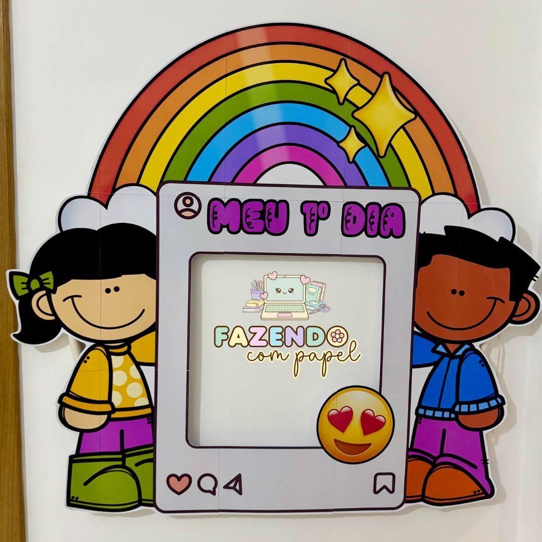 Moldura meu 1º Dia