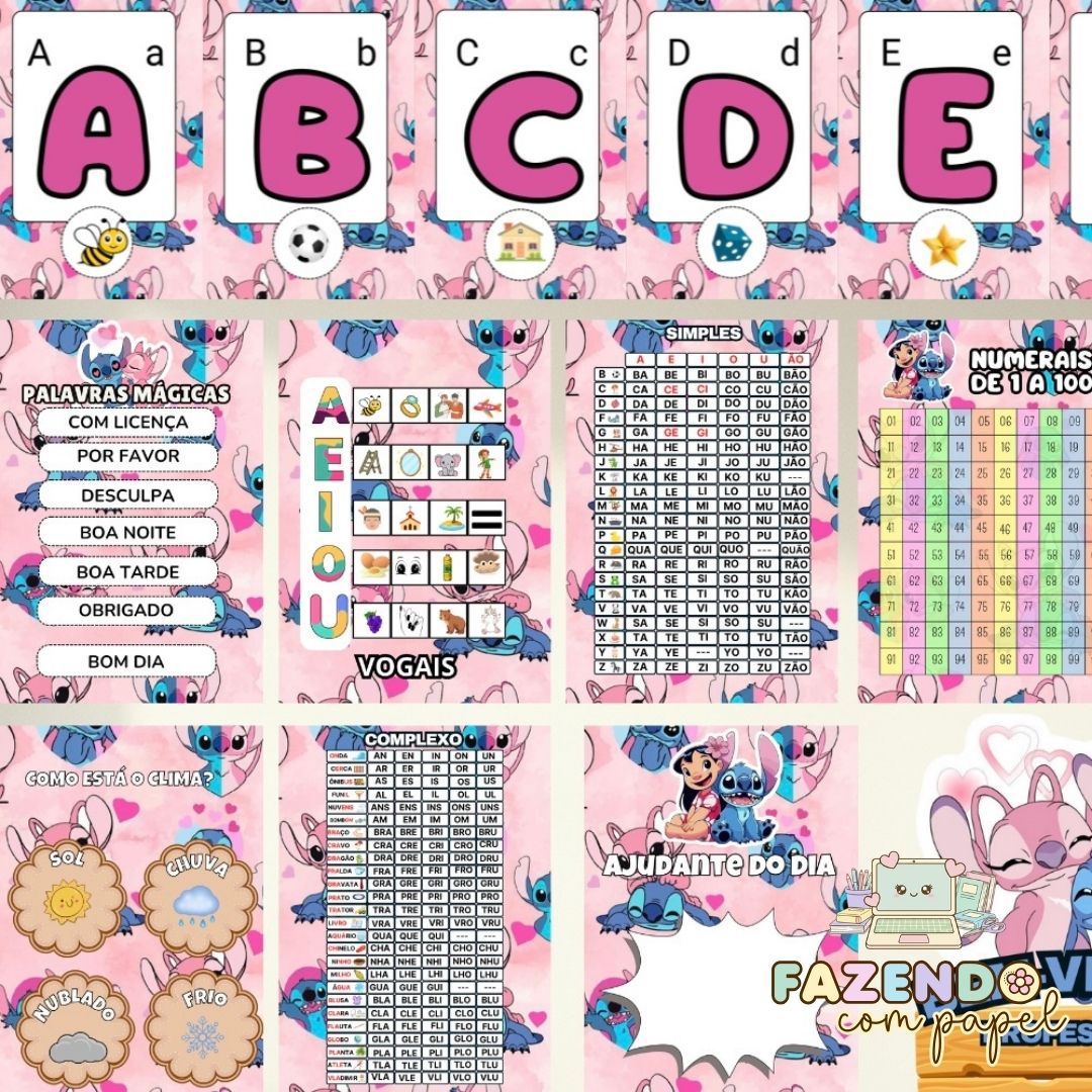 Kit Sala Stitch e Angel - Imagem 3