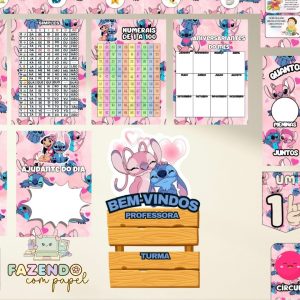 Kit Sala Stitch e Angel