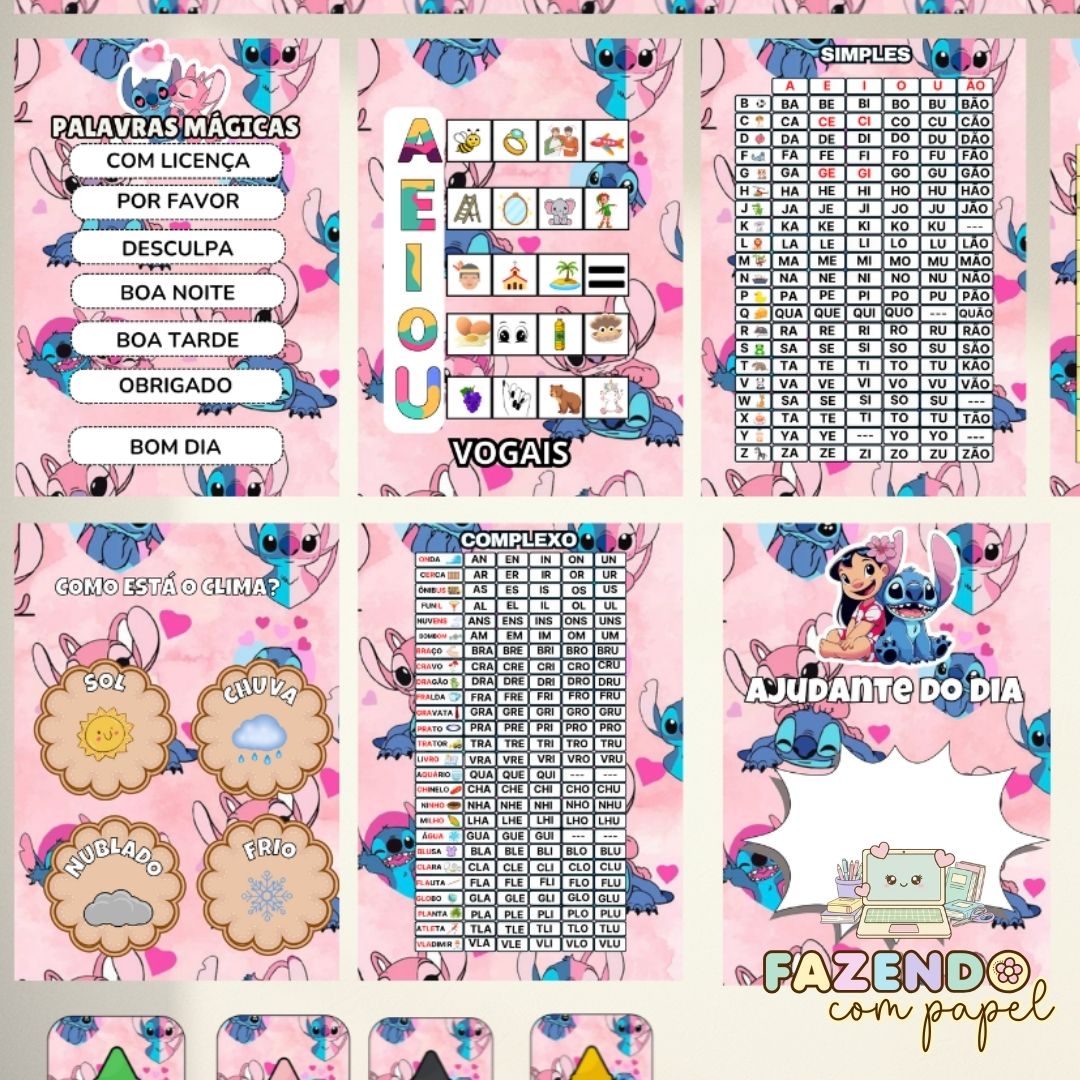 Kit Sala Stitch e Angel - Imagem 7