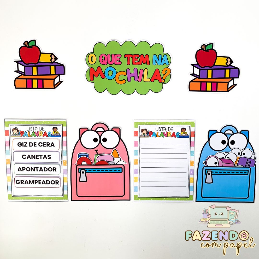 O que tem na Mochila