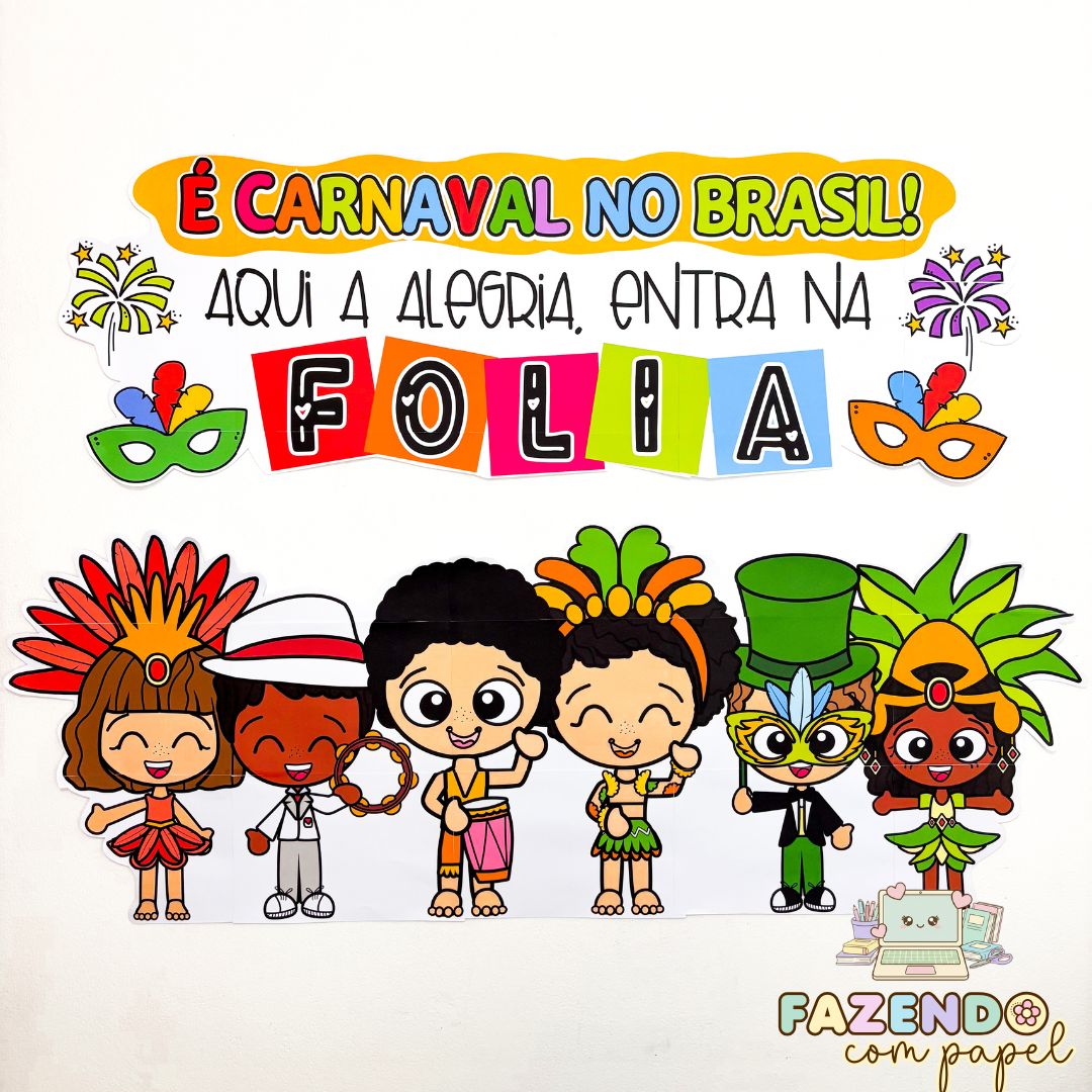 Painel Carnaval no Brasil