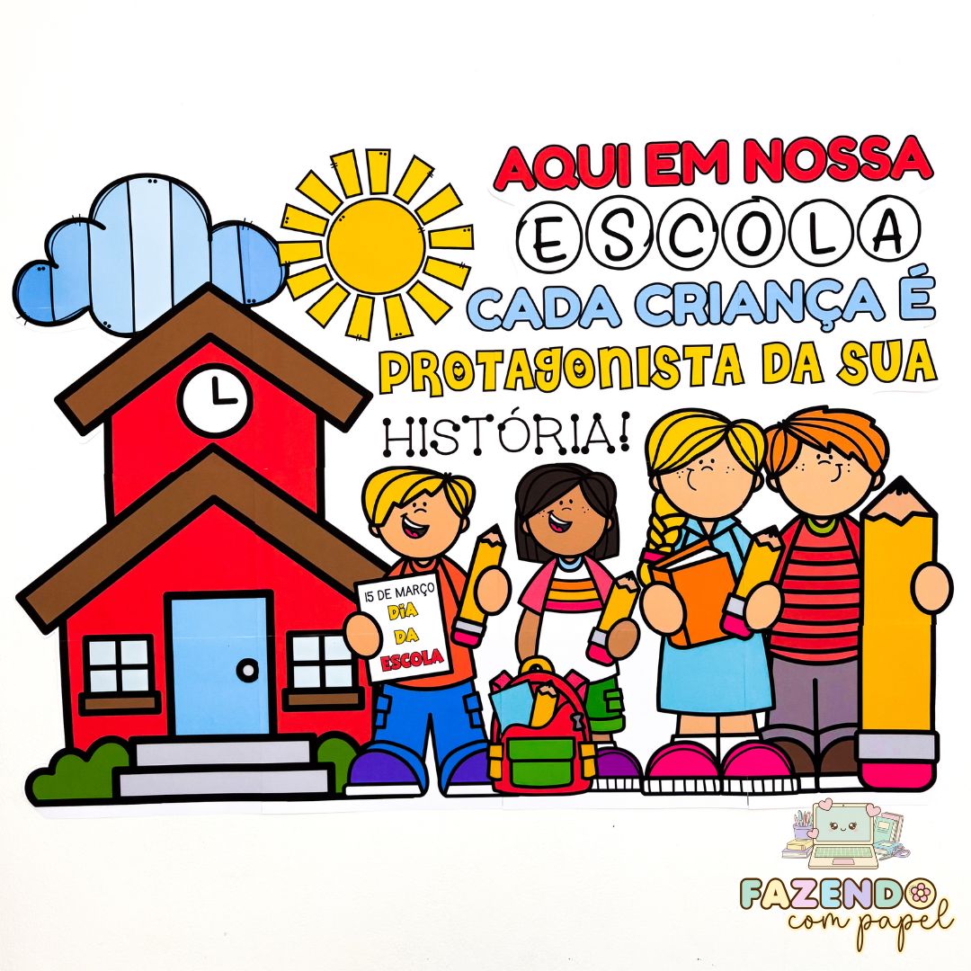 Painel Dia da Escola