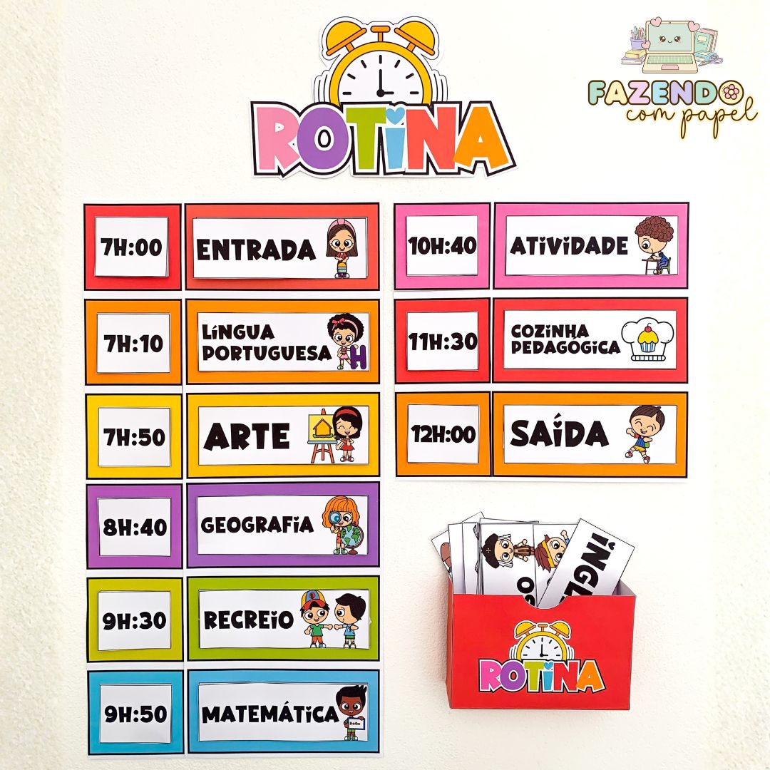 Rotina Ensino Fundamental