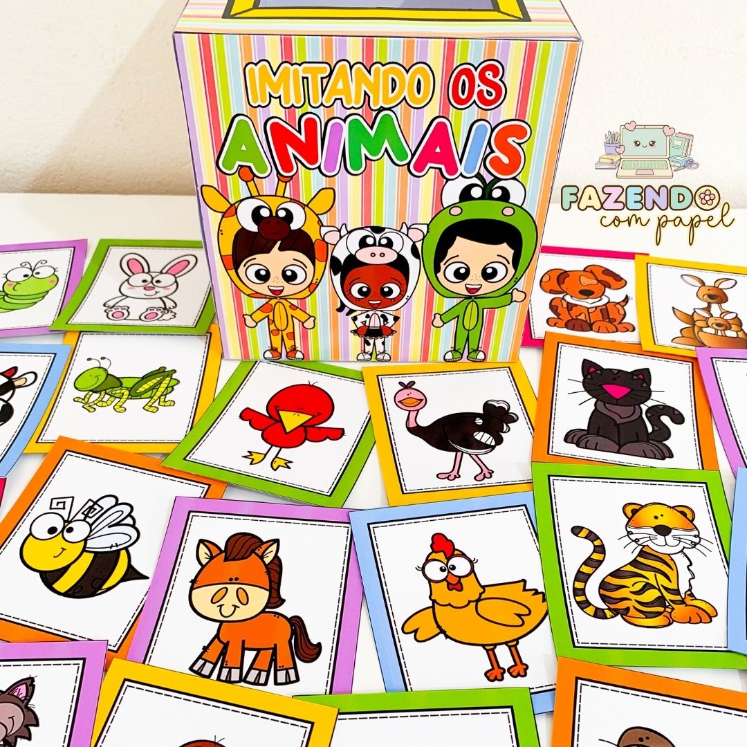 Caixinha Imitando os Animais