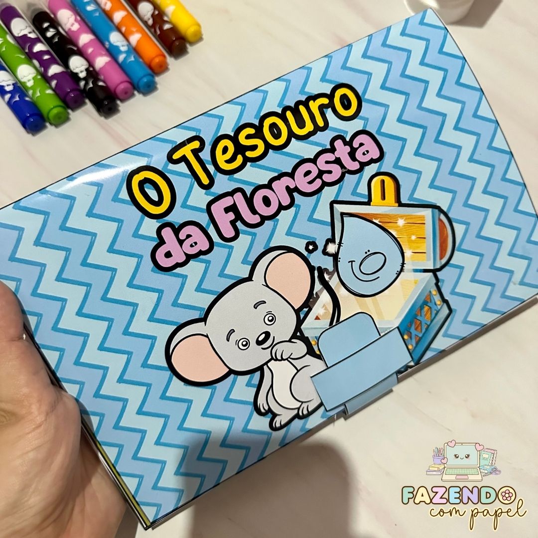 Livro 3D - O Tesouro na Floresta