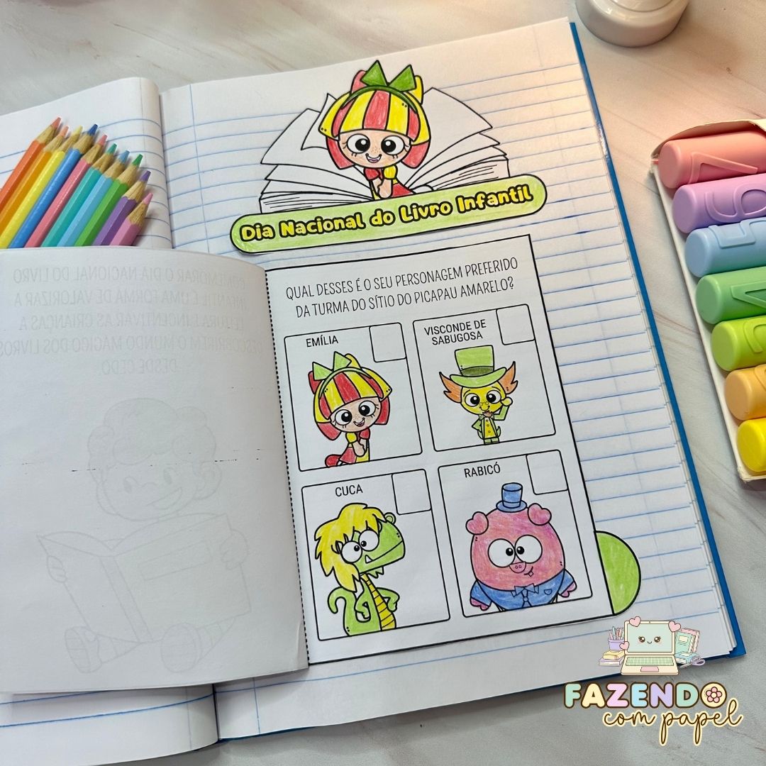 Livrinho Dia Nacional do Livro Infantil - Imagem 4