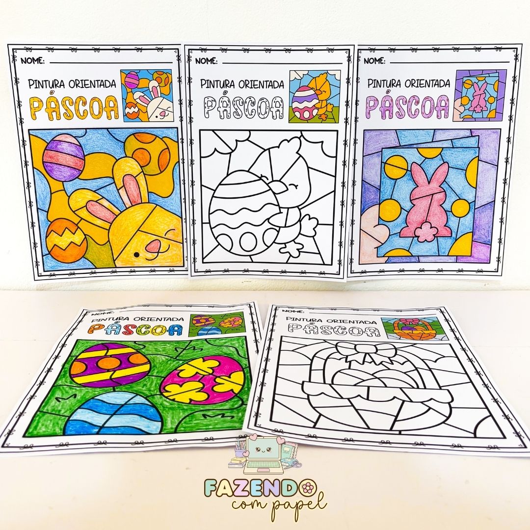 Pintura Orientada Páscoa