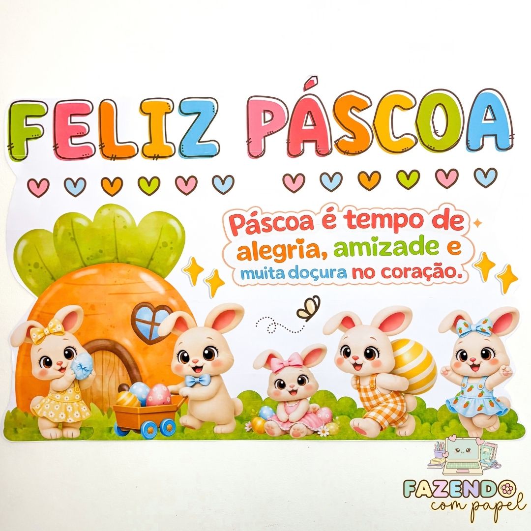 Painel Páscoa dos Coelhos