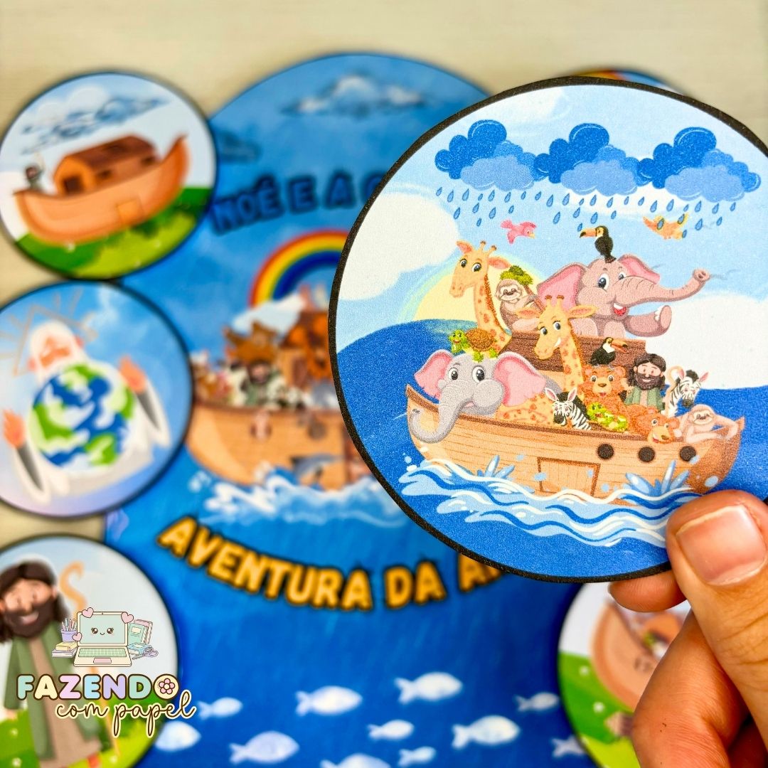 Historinha Bíblica - A Arca de Noé - Imagem 2