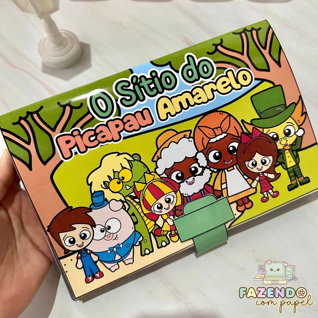Livro 3D O Sítio do Pica-Pau Amarelo