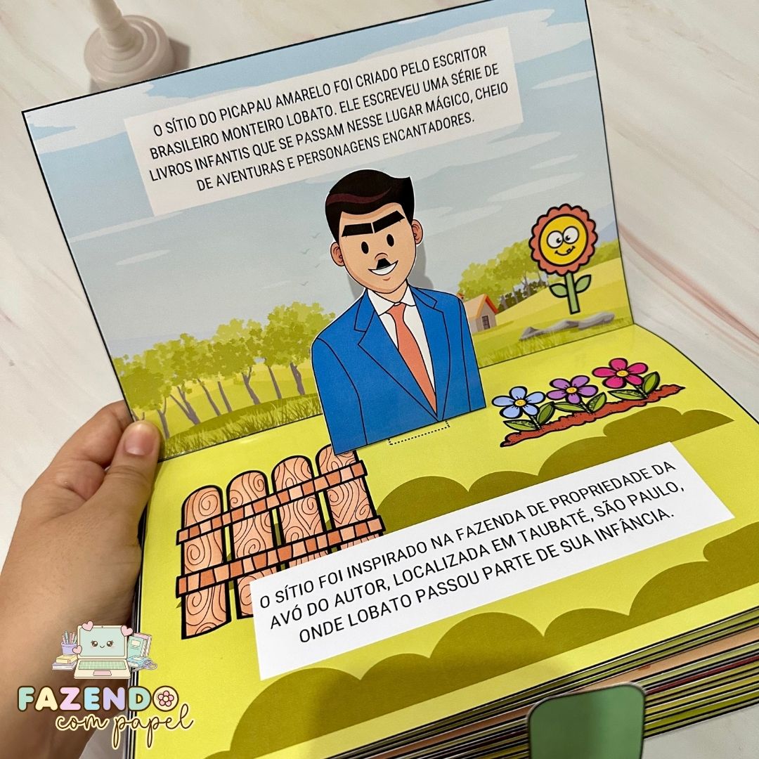 Livro 3D O Sítio do Pica-Pau Amarelo - Imagem 2