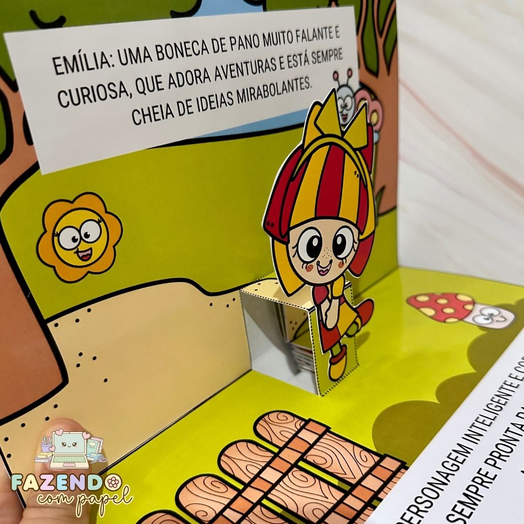 Livro 3D O Sítio do Pica-Pau Amarelo - Imagem 3