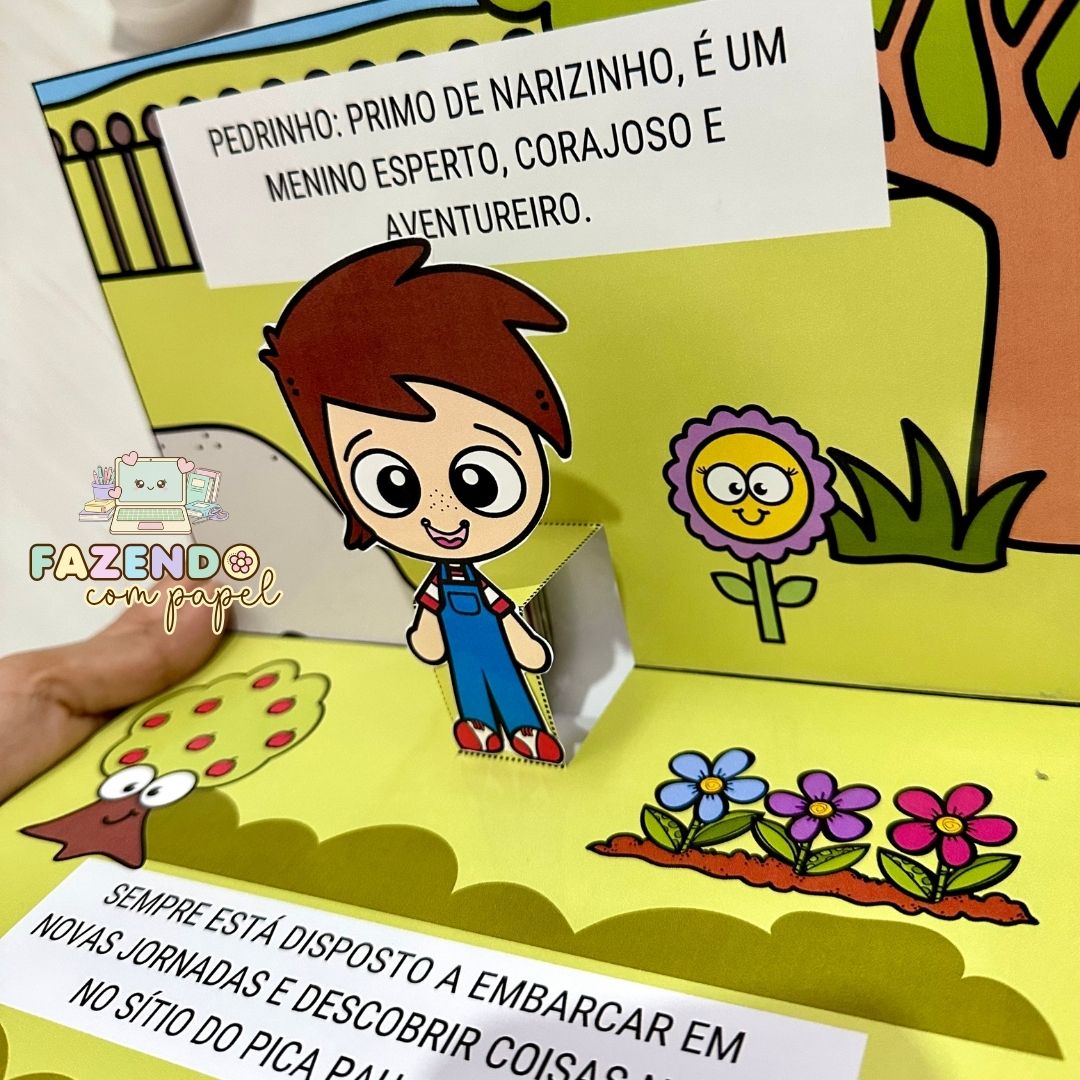 Livro 3D O Sítio do Pica-Pau Amarelo - Imagem 6