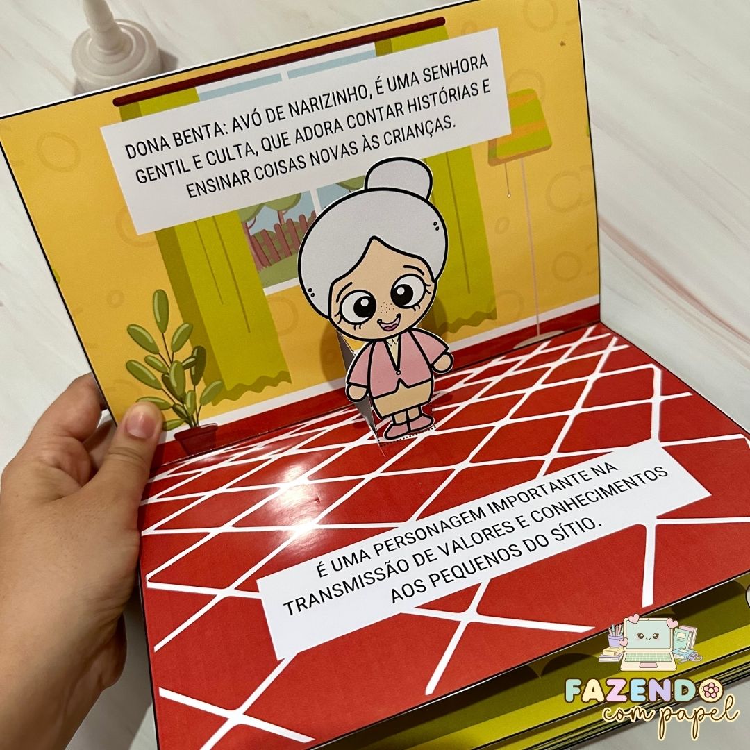 Livro 3D O Sítio do Pica-Pau Amarelo - Imagem 7