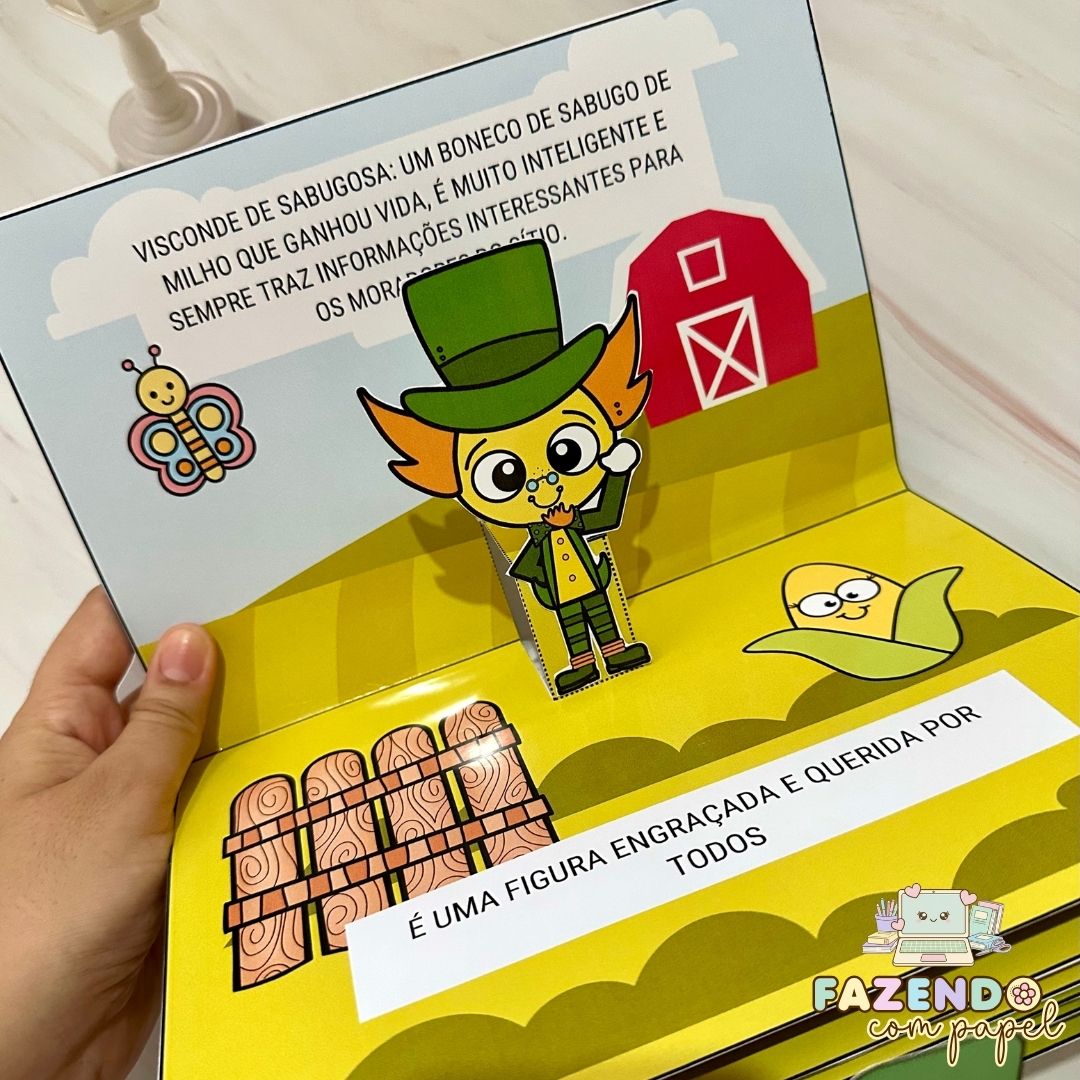 Livro 3D O Sítio do Pica-Pau Amarelo - Imagem 8