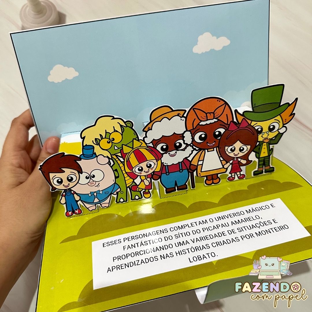 Livro 3D O Sítio do Pica-Pau Amarelo - Imagem 10