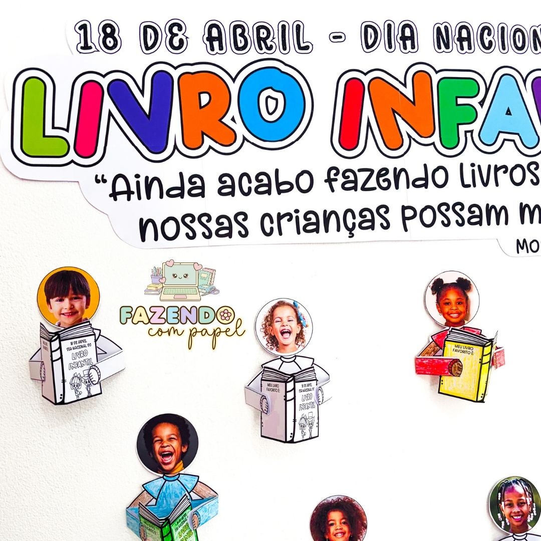Painel Interativo Dia do Livro - Imagem 6