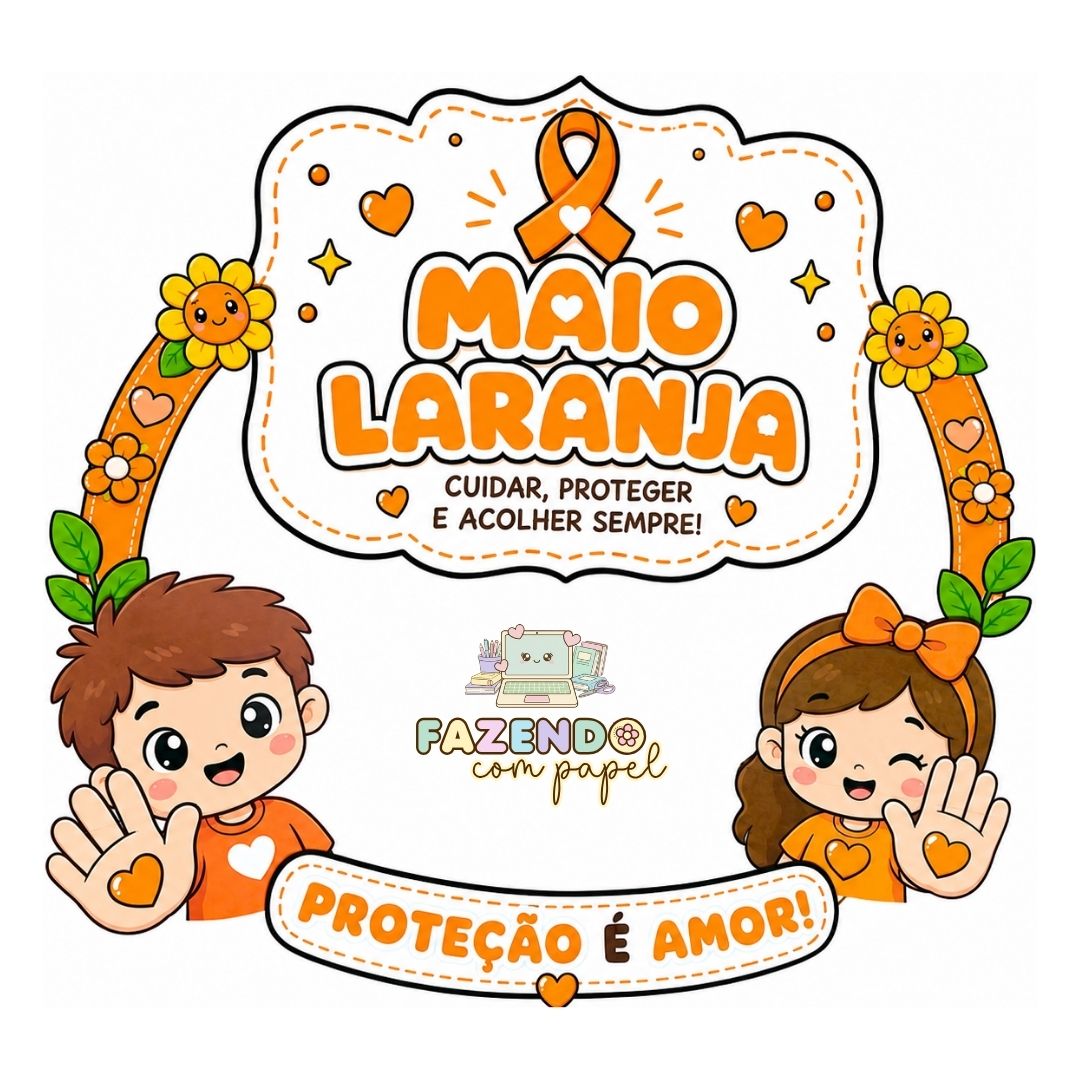 Bambolê Maio Laranja - Proteger é Amor - Imagem 2